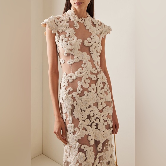Zimmerman Lace Pattern Long Dress - Picture 3 of 4